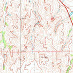 United States Geological Survey Mooreland SW, OK (1969, 24000-Scale) digital map