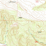 United States Geological Survey Moores Hollow, OR-ID (1951, 24000-Scale) digital map