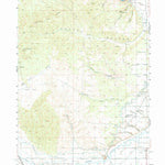 United States Geological Survey Moores Hollow, OR-ID (1951, 62500-Scale) digital map