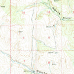 United States Geological Survey Moores Hollow, OR-ID (1951, 62500-Scale) digital map