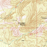 United States Geological Survey Moores Station, NV (1967, 24000-Scale) digital map