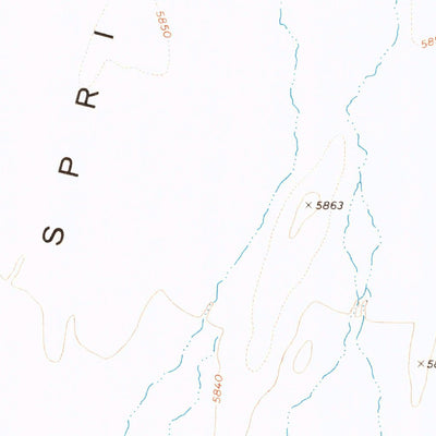 United States Geological Survey Moores Station SE, NV (1967, 24000-Scale) digital map