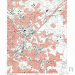 United States Geological Survey Moorestown, NJ (1995, 24000-Scale) digital map