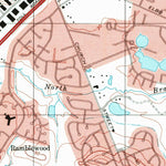 United States Geological Survey Moorestown, NJ (1995, 24000-Scale) digital map