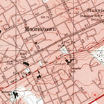 United States Geological Survey Moorestown, NJ (1995, 24000-Scale) digital map