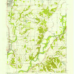 United States Geological Survey Mooresville East, IN (1955, 24000-Scale) digital map