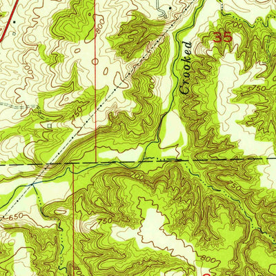 United States Geological Survey Mooresville East, IN (1955, 24000-Scale) digital map