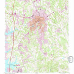 United States Geological Survey Mooresville, NC (1993, 24000-Scale) digital map
