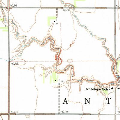 United States Geological Survey Mooreton West, ND (1960, 24000-Scale) digital map