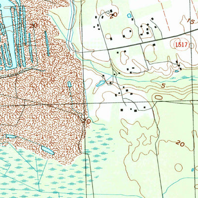 United States Geological Survey Mooretown, NC (1997, 24000-Scale) digital map