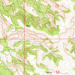 United States Geological Survey Moorhead, MT-WY (1970, 24000-Scale) digital map