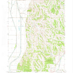 United States Geological Survey Moorhead NW, IA (1971, 24000-Scale) digital map