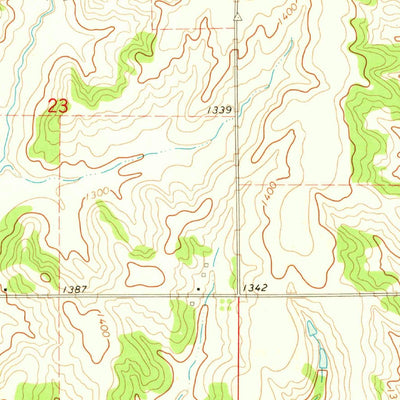 United States Geological Survey Moorhead SE, IA (1971, 24000-Scale) digital map