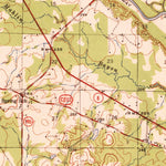 United States Geological Survey Mooringsport, LA (1948, 62500-Scale) digital map