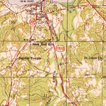 United States Geological Survey Mooringsport, LA (1948, 62500-Scale) digital map
