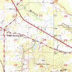 United States Geological Survey Mooringsport, LA (1955, 62500-Scale) digital map