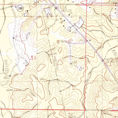 United States Geological Survey Mooringsport, LA (1982, 24000-Scale) digital map