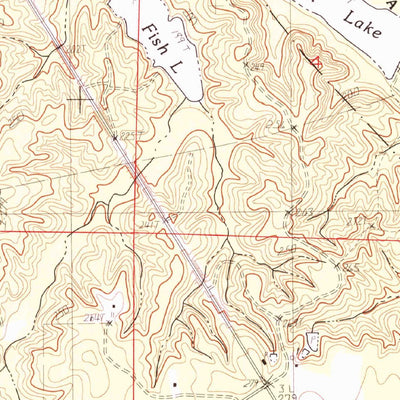 United States Geological Survey Mooringsport, LA (1982, 24000-Scale) digital map