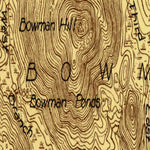 United States Geological Survey Moose Bog, ME-NH (1927, 48000-Scale) digital map
