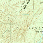 United States Geological Survey Moose Bog, ME-NH (1989, 24000-Scale) digital map