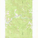 United States Geological Survey Moose Creek, MT (1968, 24000-Scale) digital map