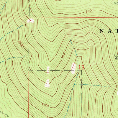 United States Geological Survey Moose Creek, MT (1968, 24000-Scale) digital map
