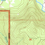 United States Geological Survey Moose Creek, MT (2001, 24000-Scale) digital map