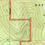 United States Geological Survey Moose Creek, MT (2001, 24000-Scale) digital map