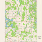 United States Geological Survey Moose Ear Lake, WI (1978, 24000-Scale) digital map