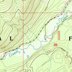 United States Geological Survey Moose Lake, MT (1996, 24000-Scale) digital map