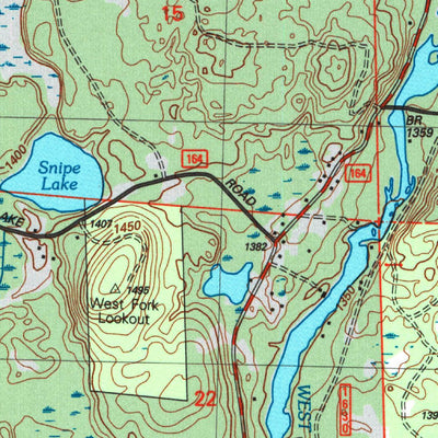 United States Geological Survey Moose Lake, WI (2005, 24000-Scale) digital map