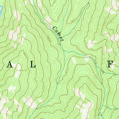 United States Geological Survey Moose Mountain, ID (1965, 24000-Scale) digital map