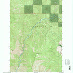 United States Geological Survey Moose Mountain, ID (1994, 24000-Scale) digital map