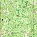 United States Geological Survey Moose Mountain, ID (1994, 24000-Scale) digital map