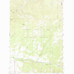 United States Geological Survey Moose Mountain, MT (1967, 24000-Scale) digital map