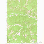 United States Geological Survey Moose Peak, MT (1966, 24000-Scale) digital map
