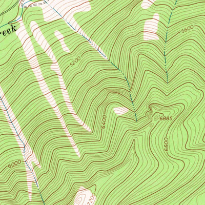 United States Geological Survey Moose Peak, MT (1966, 24000-Scale) digital map