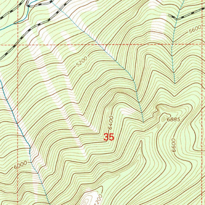 United States Geological Survey Moose Peak, MT (1994, 24000-Scale) digital map