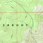 United States Geological Survey Moose Ridge, ID (1995, 24000-Scale) digital map