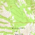 United States Geological Survey Moose, WY (1968, 24000-Scale) digital map