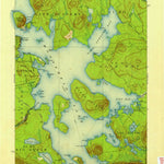 United States Geological Survey Moosehead Lake, ME (1920, 62500-Scale) digital map