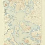 United States Geological Survey Moosehead Lake, ME (1922, 62500-Scale) digital map