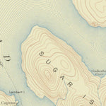 United States Geological Survey Moosehead Lake, ME (1922, 62500-Scale) digital map