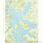 United States Geological Survey Moosehead Lake, ME (1944, 62500-Scale) digital map