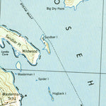 United States Geological Survey Moosehead Lake, ME (1944, 62500-Scale) digital map