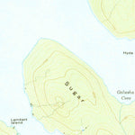 United States Geological Survey Moosehead Lake, ME (1957, 62500-Scale) digital map