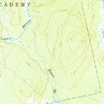 United States Geological Survey Moosehead Lake, ME (1957, 62500-Scale) digital map