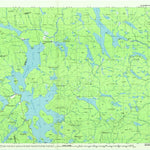 United States Geological Survey Moosehead Lake, ME (1985, 100000-Scale) digital map