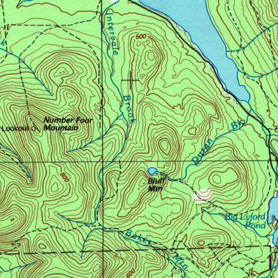United States Geological Survey Moosehead Lake, ME (1994, 100000-Scale) digital map
