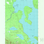 United States Geological Survey Moosehead, ME (1989, 24000-Scale) digital map